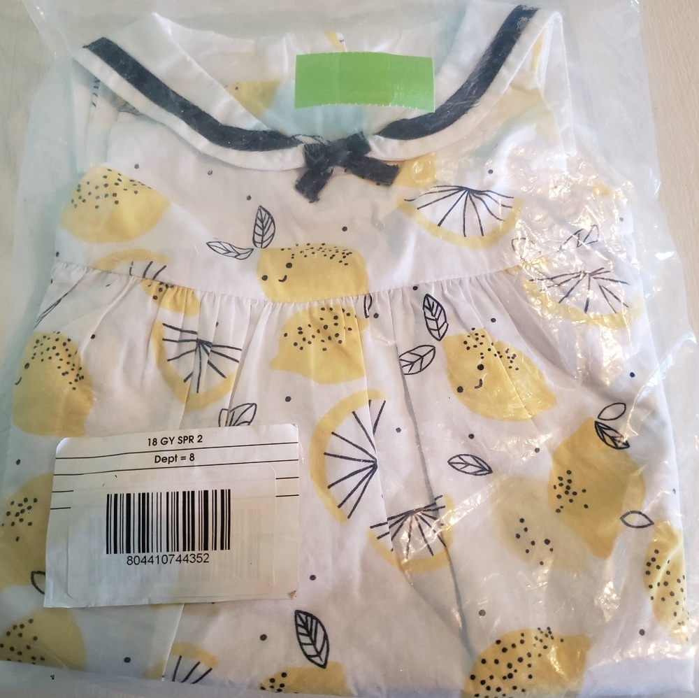 Gymboree lemon sailor bubble